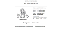 Tablet Screenshot of ms-recht.de